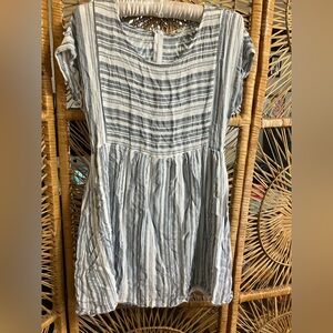 Altered state Striped Short Sleeve Dress